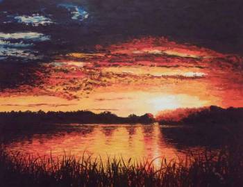 Закат над озером - Roman Cwierzona