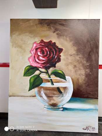 Eine einsame Rose Ryszard Niedźwiedzki