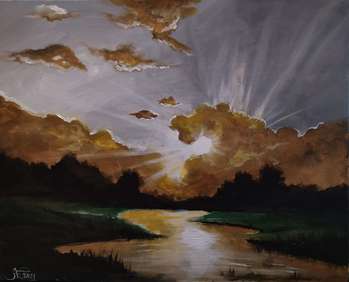 Zachód słońca - Ryszard Niedźwiedzki