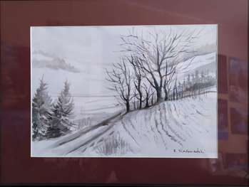 Winter slope - Ryszard Niedźwiedzki