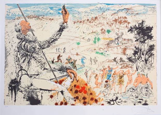 Don Kicho aus dem Goldenen Zeitalter Salvador Dali