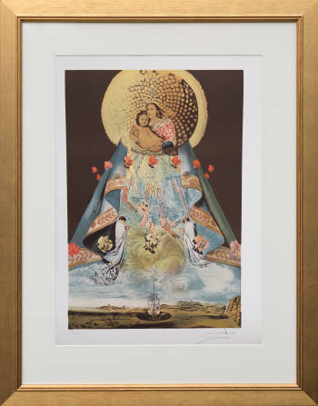 Die Jungfrau von Guadalupe - Salvador Dali
