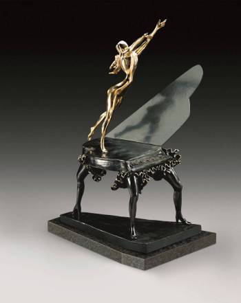 сюрреалистический фортепиано - Salvador Dali