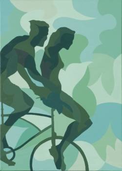 Lovers on bike - Sergio Bezzanti