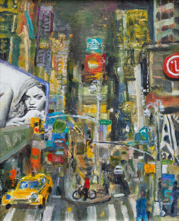 New York - Time Square by Night Stanisław Młodożeniec