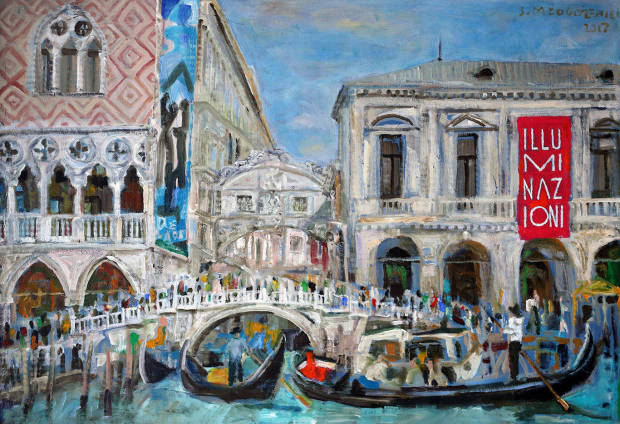 Venezia Ponte Vecchio Stanisław Młodożeniec