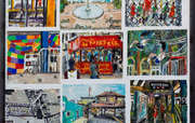 Cartes postales de New York - Stanisław Młodożeniec