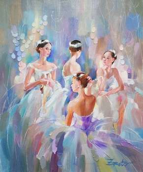  «Розовый жемчуг в голубой воде балета». - Tatiana Zaretskaja