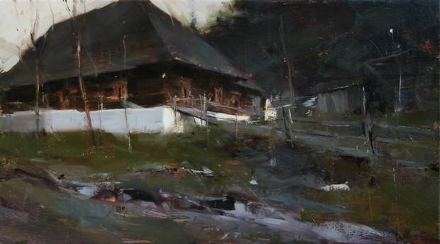 Cabin in the Forest Glade Tibor Nagy