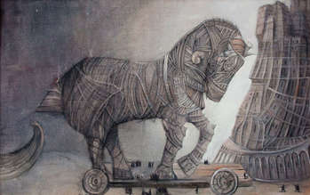 Das Trojanische Pferd verbrennen - Tomasz Sętowski