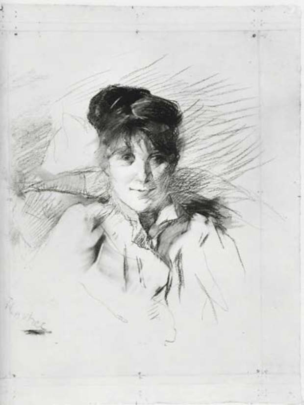 Portrait de Femme Toulouse Lautrec