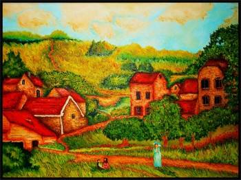 Paesaggio rurale - Weronika Stępień