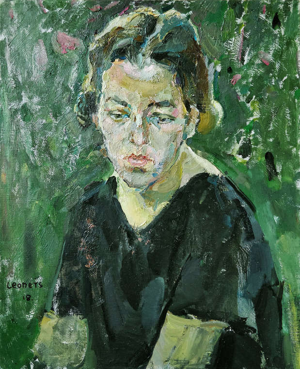 Porträt eines Mädchens Yaroslav Leonets