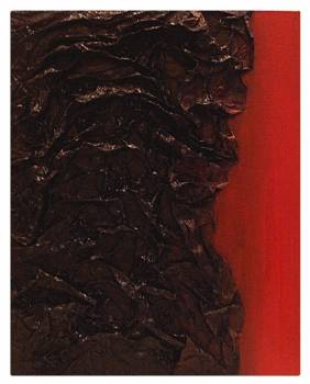 Le rouge et noir (peinture à l'huile de volume) - Yuliya Strizhkina