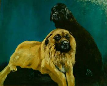 Two dogs (Hektor & Max) - Ewa Lidia Sokołowska