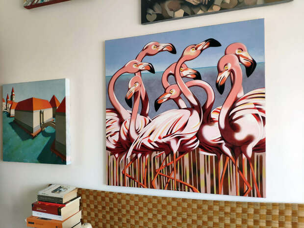 flamingoes federico cortese