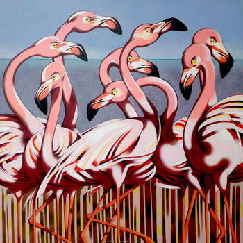 flamingoes - federico cortese