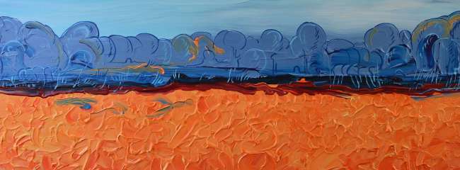 OBRAZ OLEJNY - Nagietki - Edward Dwurnik